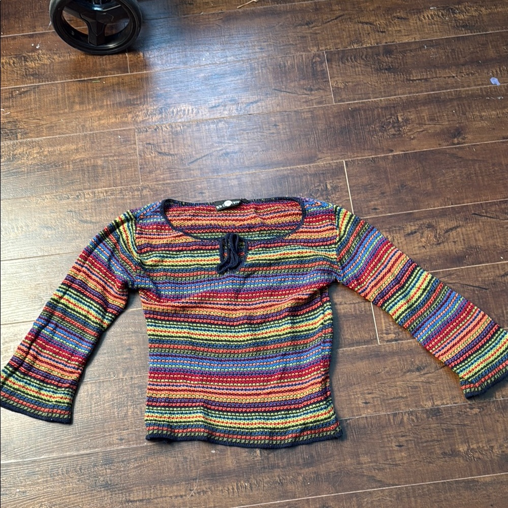 It's Our Time Multicolor Knit Sweater